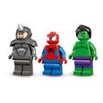 LEGO® 10782 Marvel Spidey et Ses Amis Extraordinaires Le Combat Des Camions, Hulk contre le Rhino, Jouet Enfants +4 Ans-3