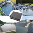 Bâche bassin - 5X5m - PVC - Membrane Imperméable Réservoir Étang Pisciculture-3