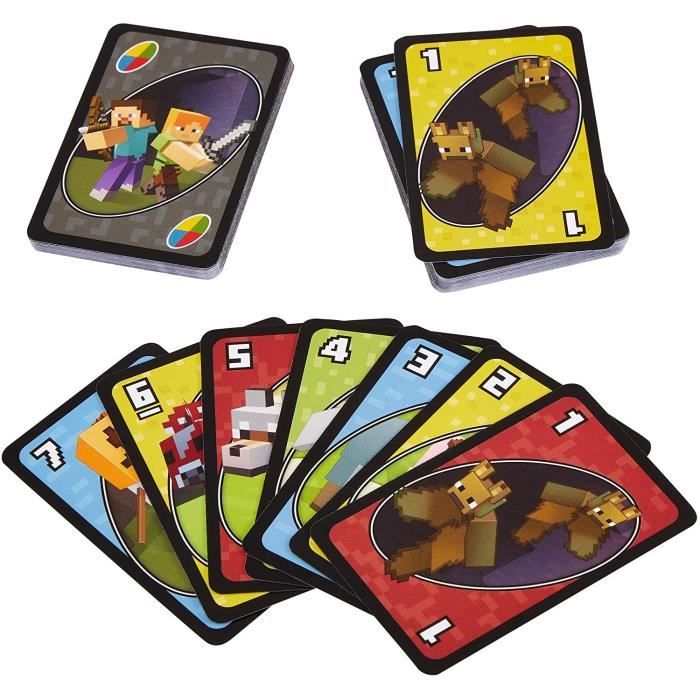 UNO EXTRÊME Jeu de cartes - 2 à 10 joueurs - 7 ans et + - Cdiscount Jeux -  Jouets