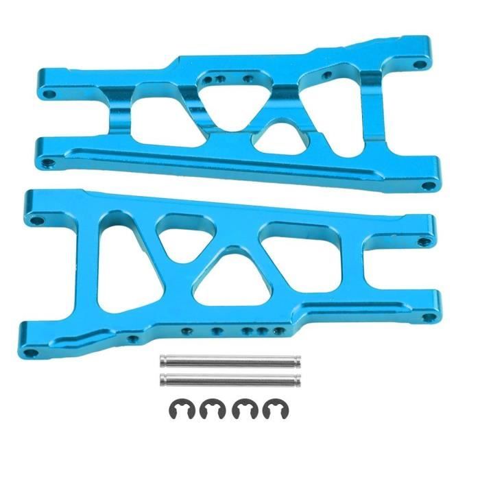 Bras De Suspension Universel Avant/Arrière Bleu Pour Traxxas Slash 1/10 - Alliage Aluminium CNC Robuste & Léger