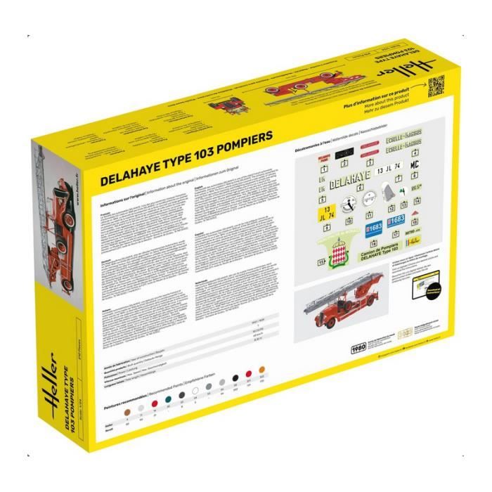 Heller STARTER KIT Remorque de Marchandises 1/24 - 56778