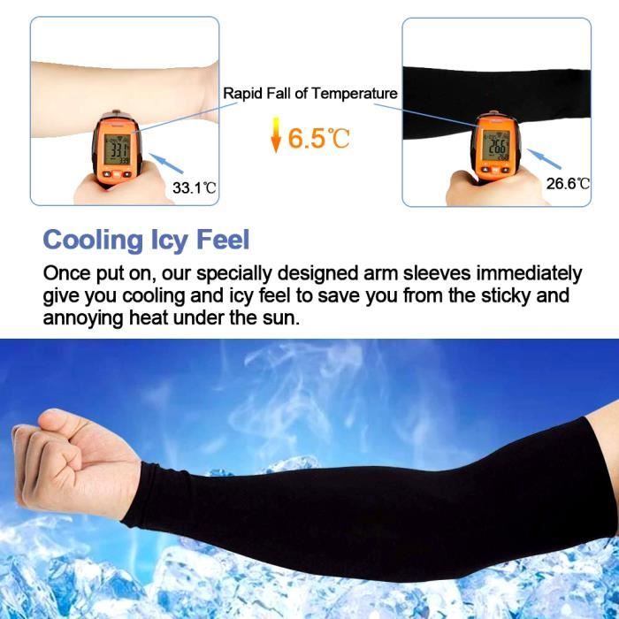 EBTOOLS Manchons de refroidissement d'été Refroidissement Soleil