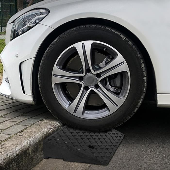 Rampes De Trottoir Pour Allée, 50 Cm X 27 Cm X 7 Cm, Hauteur De 7 Cm, Rampe D'allée Pour Trottoir, Rampes De Seuil Robustes, Rampes Portables Pour Trottoir, Voitures, Fauteuils Roulants