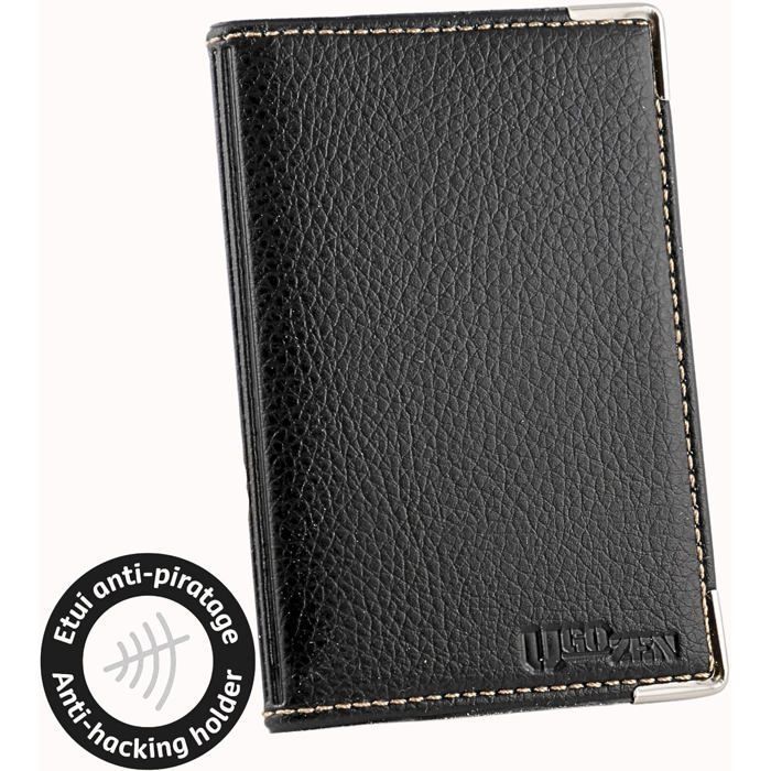 Porte Carte RFID UGOZEN| Étui Cartes Bancaire, Pochette Anti
