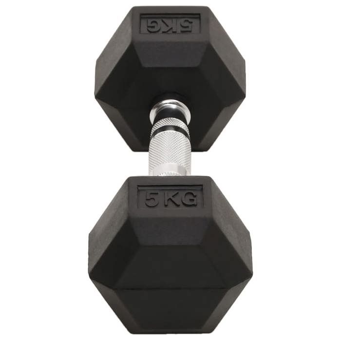 2 Paires De Plaques De Poids Standard 10 Kg – Fonte – Noir – Pour Musculation