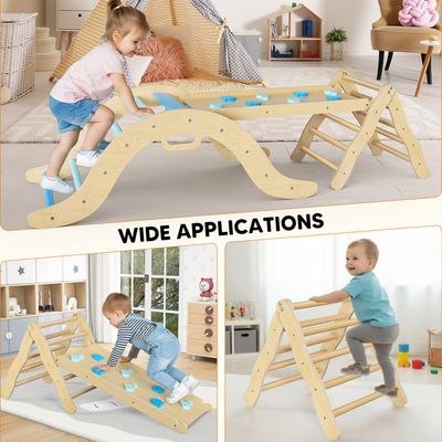 Aire De Jeux Pour Enfants 8 En 1 Avec Toboggan, Mur D'escalade, Jeu De Jeu De Trous De Forage Vert