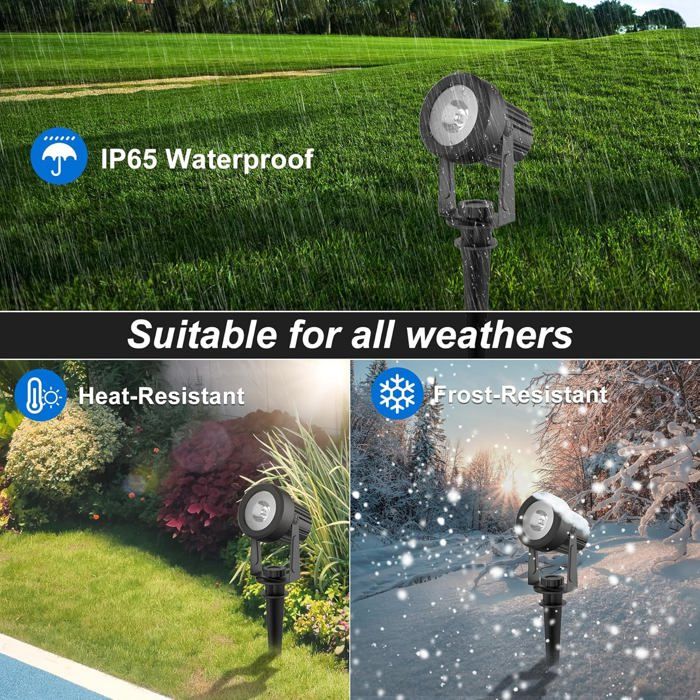 Lot De 2 Lampe Puissante ,Lampe Solaire Extérieur 800lm ,Spot Solaire