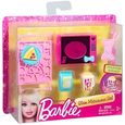 Mattel - Set micro-ondes et accessoires cuisine maison Barbie-0