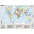 Puzzle adulte Ravensburger - Carte du monde 1000 pièces - Collection géographie-0