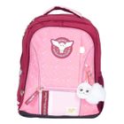 Sac à dos - Harry Potter - Hedwig - 2 Compartiments - Bicolore Bordeaux et Rose - Enfant