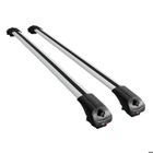 BRAND Barres de Toit pour Dacia Sandero Stepway 3 2021-2026 ACE-1 Railing Porte-Bagages de Voiture Gris Aluminium 2 Barres