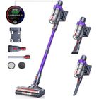 BUTURE Aspirateur Balai sans Fil 550W/56Kpa ,65Mins Aspirateur sans Fil Puissant , Anti-étranglement, pour Tapis,Sols Durs,Poils d'animaux