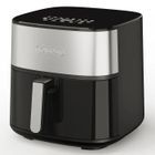 KotiCidsin Friteuse à air 2000 W, Airfryer 9 L, 8 menus préprogrammés et mode manuel, Écran Tactile LED, Noir