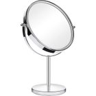 EURO MEGA Miroir de Table Double Face Miroir cosmétique sur Pied Miroir de Maquillage Grossissement Rond 1x 3X