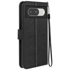 Étui pour Google Pixel 8 - MAYAXESS - Portefeuille Fonction Support avec Dragonne - Noir