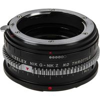 Vizelex CINE ND Throttle Lens Mount Adapter Compatible with Nikon Nikkor F Mount G-Type D/SLR Lens on Nikon Z-Mount Cameras
