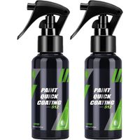 3 in 1 High Protection Quick Car Coating Spray, Ultimate Ceramic Coating Spray S12, Quick Coat Car Wax Polish Spray,100ML*2pcs