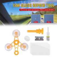Kit de réparation de pare-brise automatique de voiture, outil de réparation de vitres d'automobiles