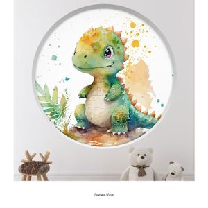 mpressons chambre d'enfant dnosaures, art mural bébé anmal, lot de