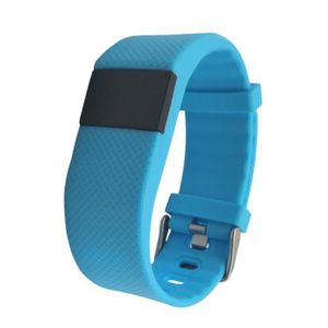 BRACELET D'ACTIVITÉ Bracelet de sport podomètre intelligent Bluetooth étanche à la surveillance du sommeil TLW64A bleu