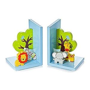Serre-livres dinosaure en bois th/ème d/’enfants pour gar/çons ou chambre de b/éb/é