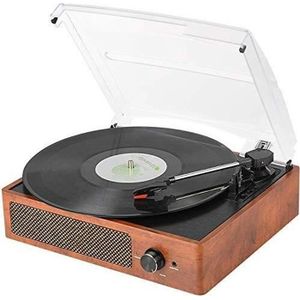 PLATINE VINYLE Tourne Disque Bluetooth Portable à 3 Vitesses (33 