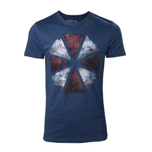 Resident Evil T Shirt Umbrella Logo Official Gamer Mens Black