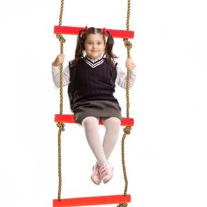 ECHELLE YOSOO jouet d'échelle d'enfants Équipement d'exercice de jouet d'échelle d'escalade de corde d'enfants d'enfants de six sections