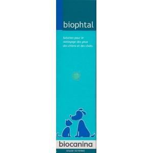 SOIN POUR ANIMAUX Biocanina Biophtal Chien et Chat 125ml