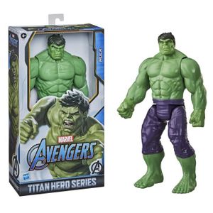 FIGURINE - PERSONNAGE Figurine Hulk Blast Gear Deluxe de 30 cm - MARVEL AVENGERS - Titan Hero Series pour enfants à partir de 4 ans