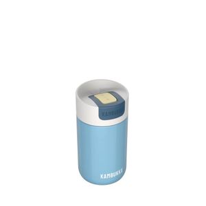 KAMBUKKA Tasse à café isotherme (300 ml) - Bouteille isotherme anti-fuite : technologie Snapclean® - Idéal pour les boissons chaudes et froides - Fond antidérapant - Acier inoxydable