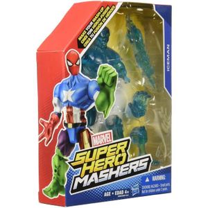FIGURINE - PERSONNAGE Figurine Marvel Super Hero Mashers Iceman - MARVEL - Entièrement personnalisable - 15,2 cm