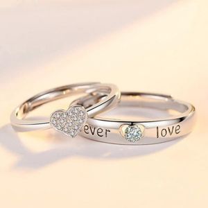 BAGUE - ANNEAU Bague - Zircon - Ensemble 2 pièces - Mixte - Ajust