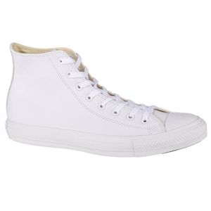 Converse discount cuir blanche