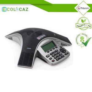 Système de conférence Téléphone fix VoIP Polycom SoundStation IP 5000