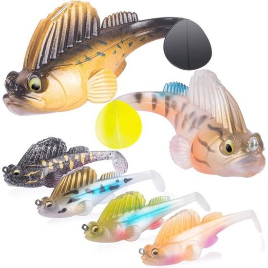 Lot De 100 Leurres De Pêche LIOOBO – Vers En Silicone Réalistes Pour Eau Douce Et Eau Salée, 3,5 Cm