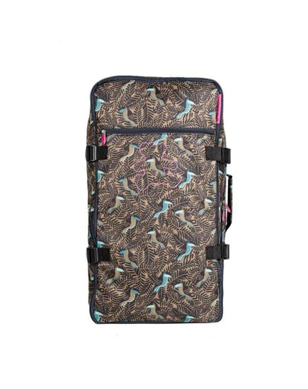 LULU CASTAGNETTE SAC L POLYESTER STRIPES 2 Roues 70 cm