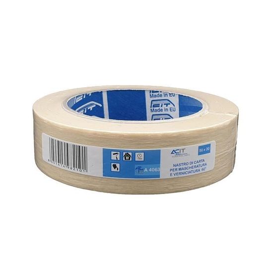 15 Rouleaux De Ruban De Masquage De Peinture 10 20 25 30 35 Mm X 20 M, Bande De Masquage