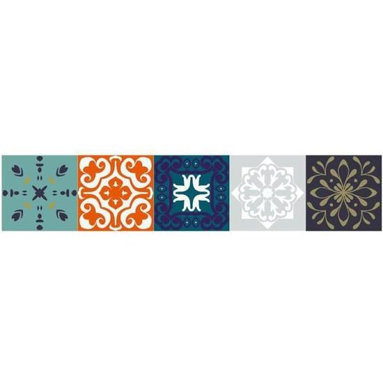 Stickers Escalon Herringbone Funlife - Autocollant Contremarche, 100x18cm