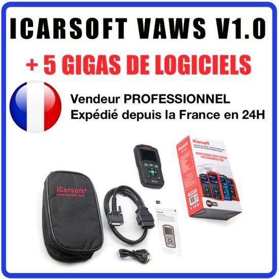 Valise Diagnostic Auto Pro iCarsoft VAWS V2.0 Spécial VAG - VCDS VAG COM -  Cdiscount Auto