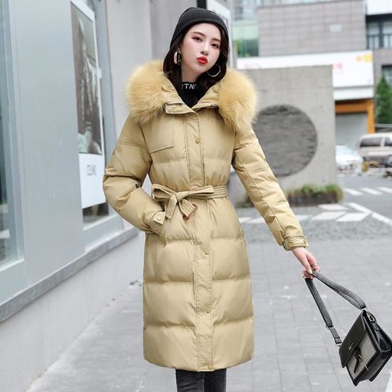 Doudoune Femme Hiver Légère Matelassée - Coupe-vent, Imperméable, Col Montant, Poches, Pour Sorties Et Loisirs Extérieurs