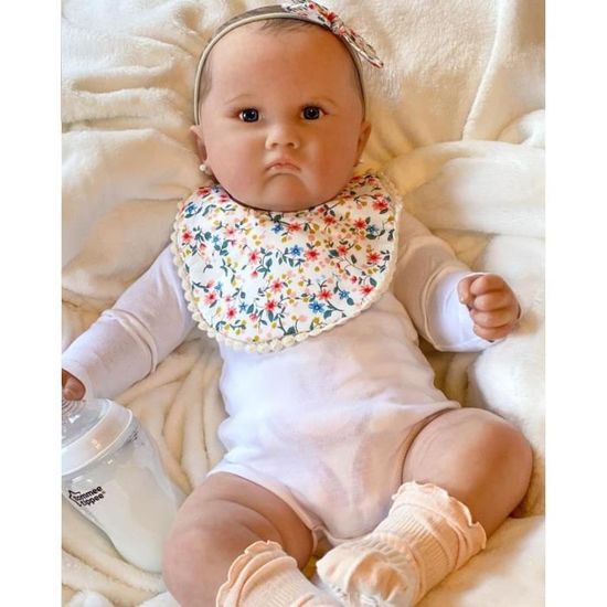 Poupée Pippi Longue 40 Cm – Peluche Douce En Tissu – Dès 10 Mois – Cadeau Baptême