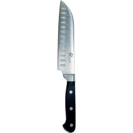Montana Maitre Couteau De Cuisine Santoku, Couteau Chef Avec Lame