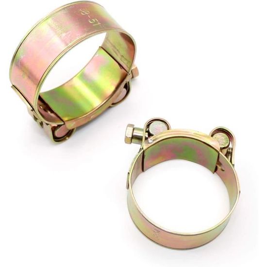 Colliers De Serrage En Acier Au Carbone, 100 Pièces Ressort De Serrage