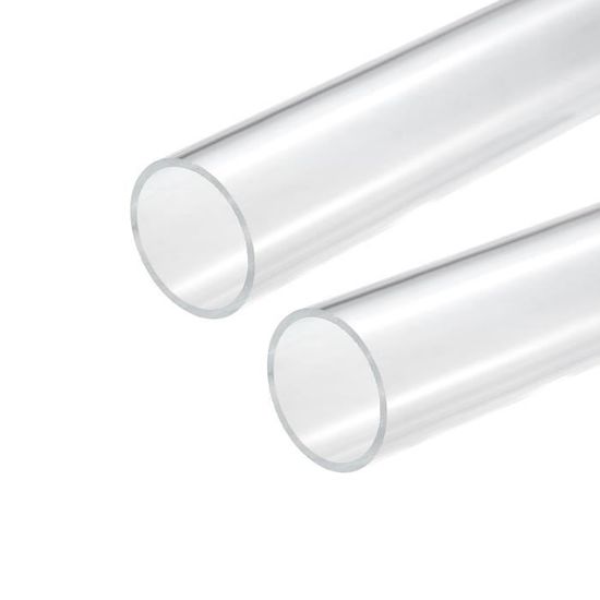 Acrylique Tuyau Transparent Rigide Tube 47mm ID 50mm pour Lampes et Acrylique Tuyau Transparent Rigide Tube 47mm ID 50mm pour Lampes et