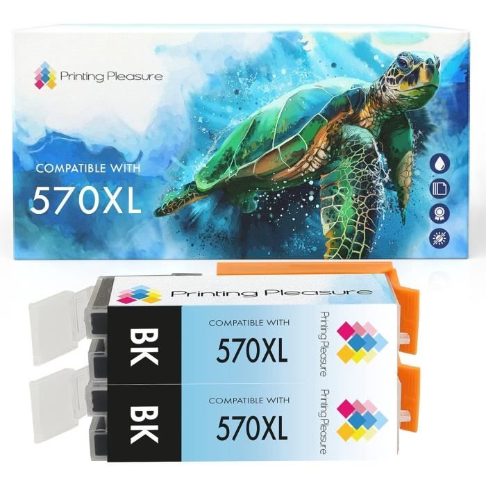 Bergsan 20 Cartucho De Tinta Compatible Para Canon PGI-570 CLI-571 XL Para Canon Pixma