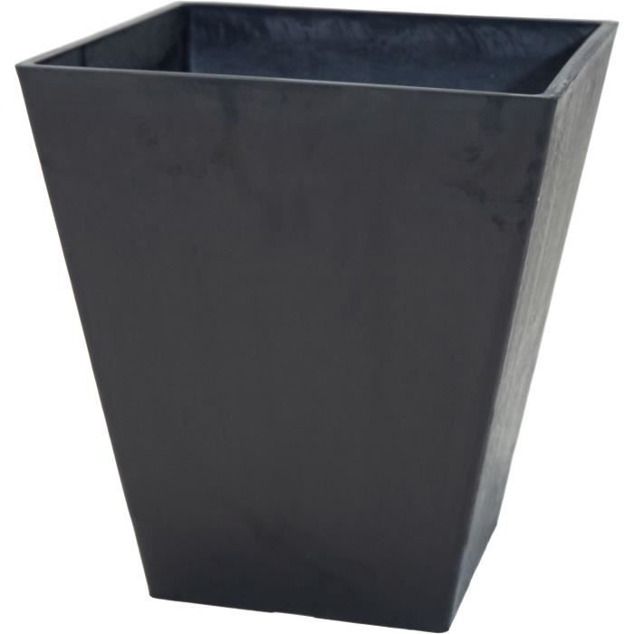Pot de fleur MEGA COLLECTIONS Ecostone Square 48 x 57 cm - vue 3
