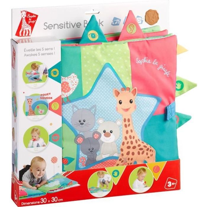 SOPHIE LA GIRAFE Sensitive Book