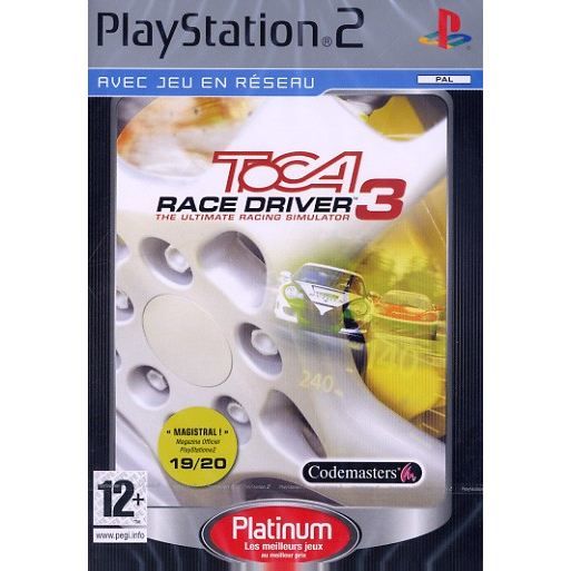 Deg Toca Race Driver 3 / PS2 Platinum