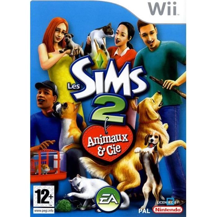 LES SIMS 2 ANIMAUX & CIE / JEU CONSOLE Wii